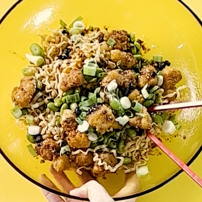 Sesame Cauliflower Noodle Bowl