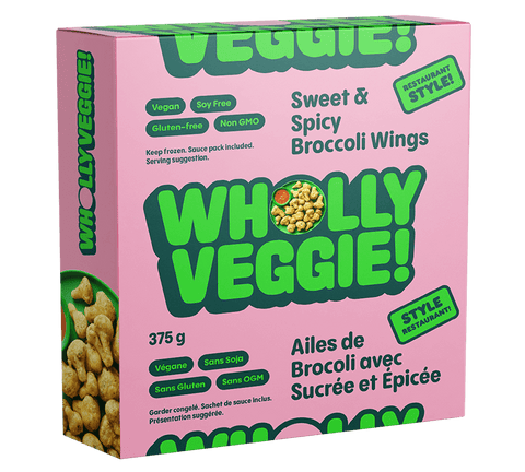 Sweet & Spicy Broccoli Wings